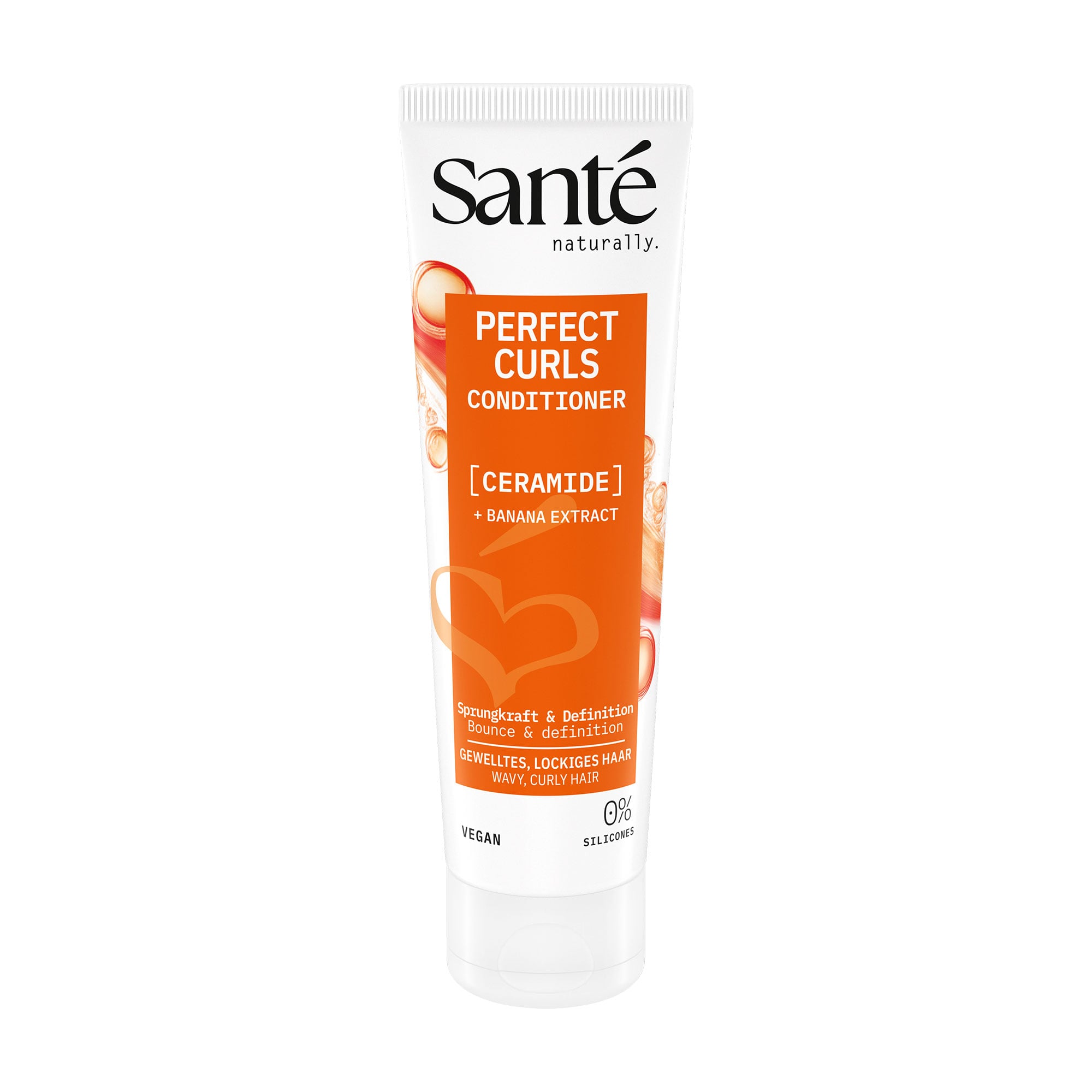 Кондиціонер Sante Perfect Curls для кучерявого волосся з керамідами та екстрактом банана, 250 мл